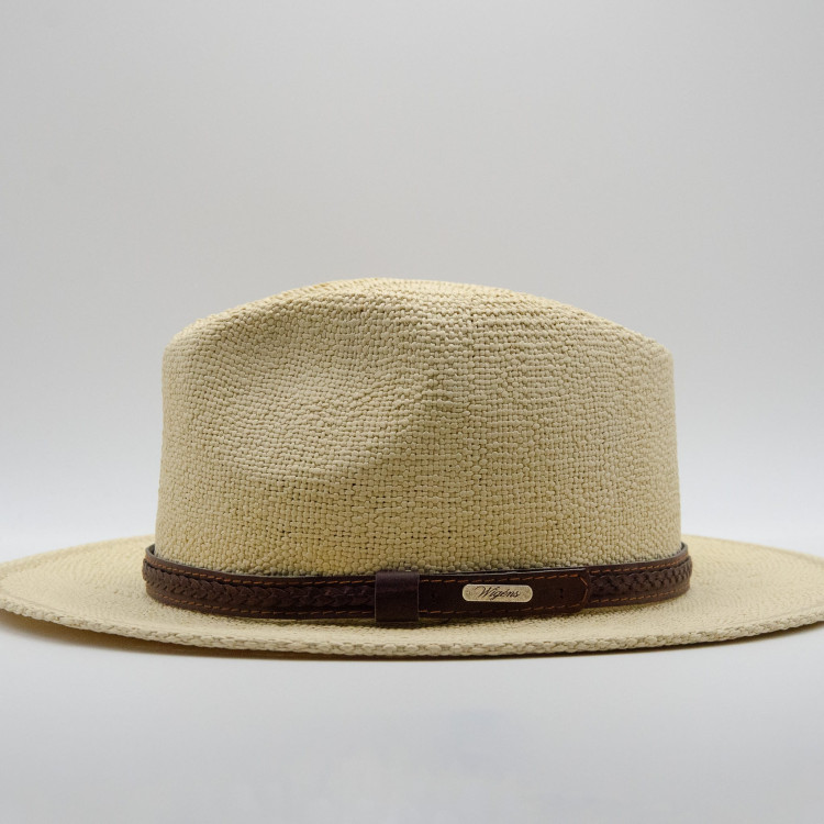 Wigéns Classic Hat Natur sedd rakt framifrån