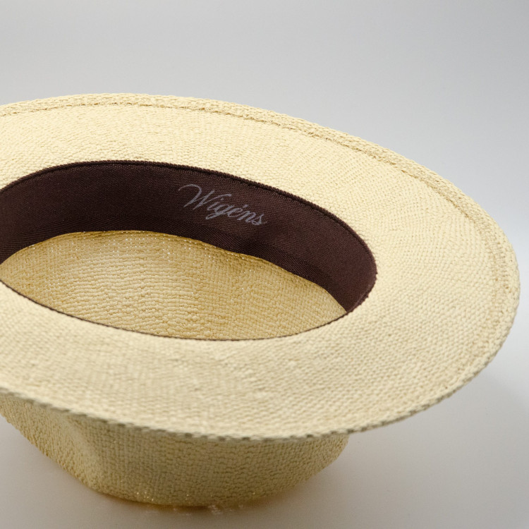 Insida av naturfärgad Wigéns Classic Hat