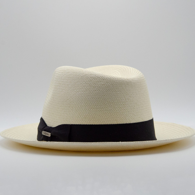 Naturfärgad Wigéns Panama Hat sedd från sidan