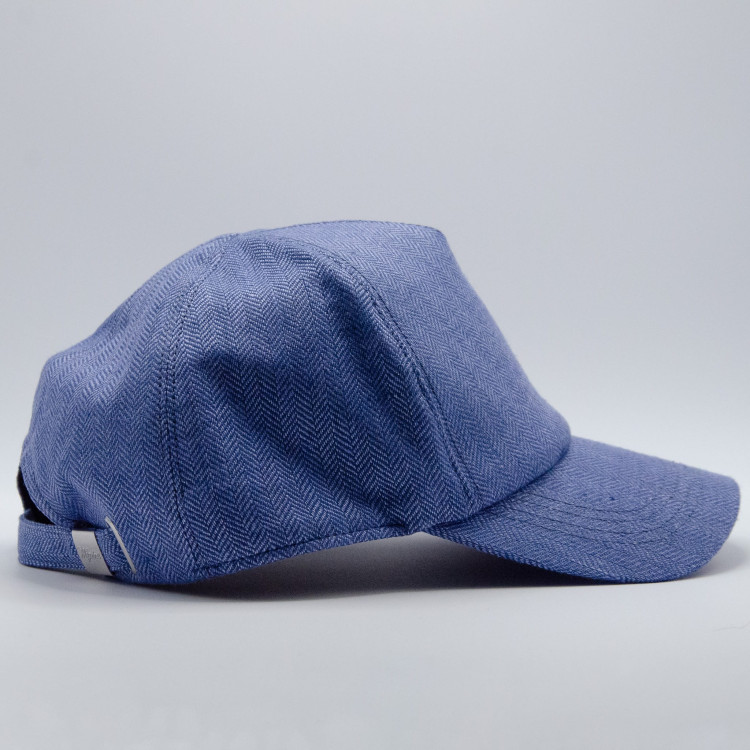 Sidovy av blå Wigéns Baseball Contemporary Cap