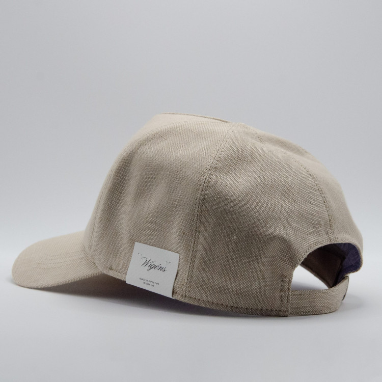 Beige Wigéns Baseball Contemporary Cap sedd bakifrån