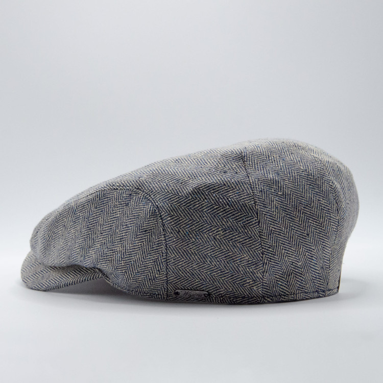 Sidovy av gråmelerad Wigéns Ivy Contemporary Cap