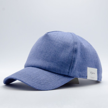 Blå Wigéns Baseball Contemporary Cap snett framifrån